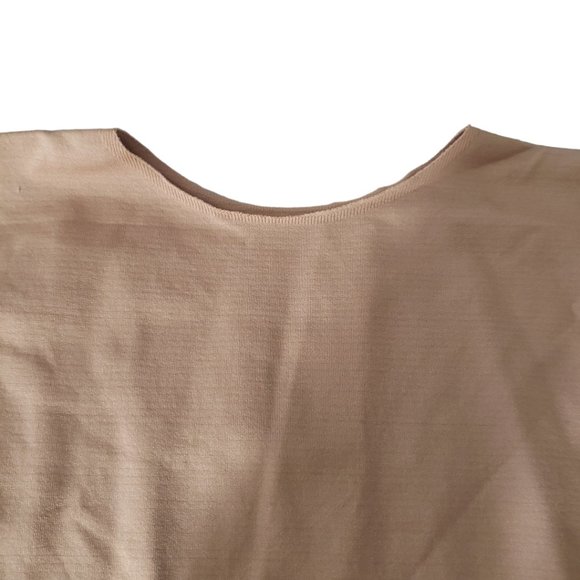 CT762 Skims NWOT Essential Crew Neck Sleeveless Bodysuit Thong Sienna 2X/3X - Picture 2 of 4